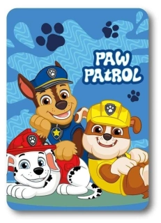 FARO Fleece deka Paw Patrol Boy Polyester, 100/140 cm