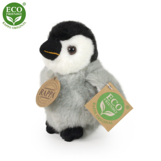 Rappa Plyšový tučňák 12 cm ECO-FRIENDLY