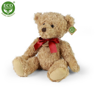 Rappa Plyšový medvěd retro sedící 28 cm ECO-FRIENDLY