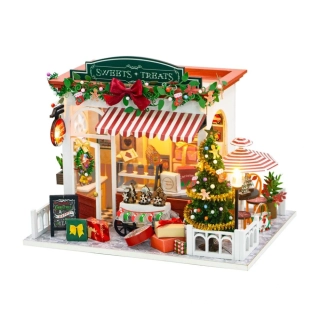 2Kids Toys Miniatura domečku Vánoční cukrárna