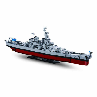 Sluban Model Bricks M38-B1291 Bitevní loď USS Missouri 1:350