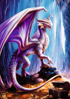 TREFL Puzzle Kolekce Anne Stokes: Premium Plus Fantasy Collection: Poklad 1000 dílků