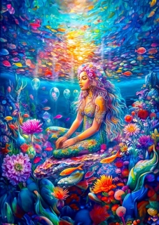 ENJOY Puzzle V hlubinách 1000 dílků