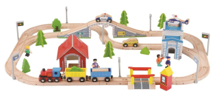 2Kids Toys Vláčkodráha 80 dílů