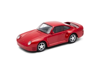 Welly Porsche 959 1:34 červené