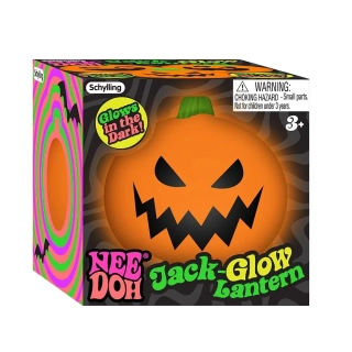 Schylling NeeDoh Halloweenská dýně svítící ve tmě I.