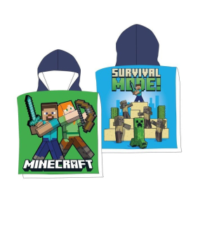 FARO Pončo Minecraft micro  Polyester - mikrovlákno, 50/100