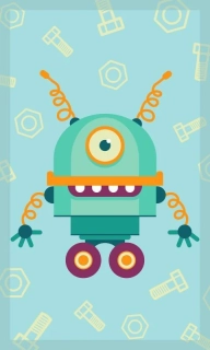 FARO Dětský ručník Robot Bavlna - Froté, 50/30 cm