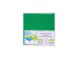 L-W Toys Základová deska 24x24 zelená