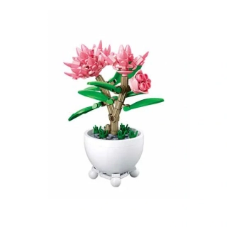 Sluban Flowers M38-B1075C Tropická rostlina v květináči