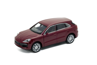 Welly Porsche Cayenne Turbo model 1:34 červené