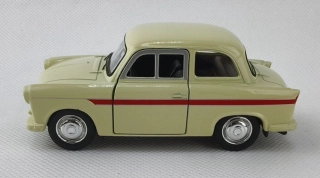 Welly Trabant P50 / P60 model 1:34 krémový