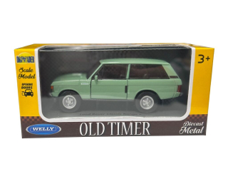 Welly Land Rover Classic Range Rover Old Timer model 1:34 zelený