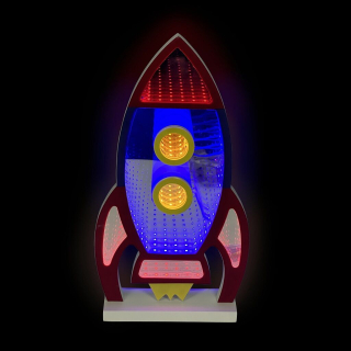 2Kids Toys LED NEON LIGHT lampička Raketa