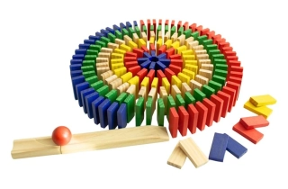2Kids Toys Domino barevné 800 dílků