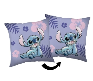JERRY FABRICS Mikroplyšový polštářek Lilo and Stitch Polyester, 35/35 cm