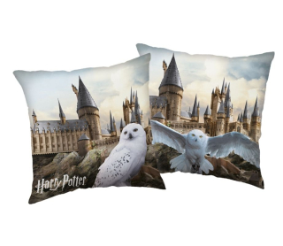 JERRY FABRICS Polštářek Harry Potter Hedwig 02 Polyester, 40/40 cm