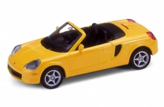 Welly Toyota MR2 Spyder model 1:34 žlutá