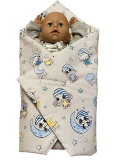 SDS Rychlozavinovačka pro panenky Usínáčci Bavlna, výplň: Polyester, 1x 60x60 cm