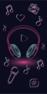 DETEXPOL Osuška Music  Bavlna - Froté, 70/140 cm