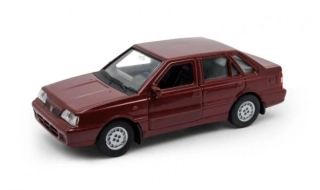Welly FSO Polonez ATU Plus model 1:34 vínově červená
