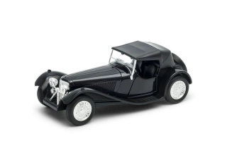 Welly SS Jaguar 100 se střechou model 1:34 černý