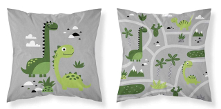 DETEXPOL Povlak na polštářek Dino  Bavlna, 40/40 cm