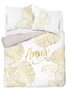 DETEXPOL Francouzské povlečení Amore  Bavlna, 220/200, 2x70/80 cm