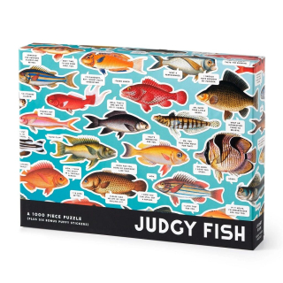 Galison Puzzle Rybí myšlenky 1000 dílků