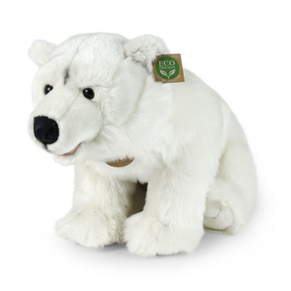 Rappa Plyšový mědvěd lední 47 cm ECO-FRIENDLY