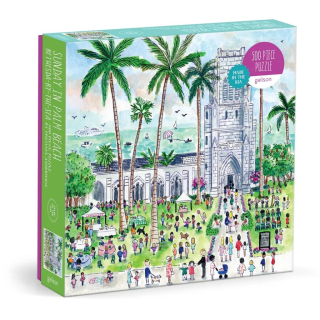 Galison Puzzle Michael Storrings Neděle v Palm Beach 500 dílků