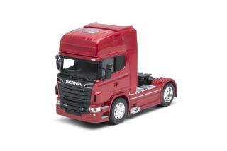 Welly Tahač Scania V8 R730 červený 1:32