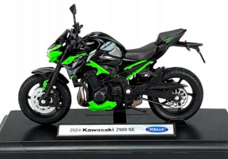 Welly 2024 Kawasaki Z900 SE 1:18 zelená