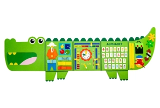 2Kids Toys Soft activity board Krokodýl