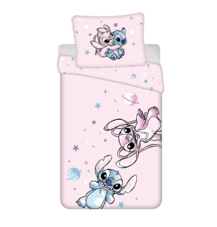 JERRY FABRICS Povlečení Lilo and Stitch Universe Bavlna, 140/200, 70/90 cm
