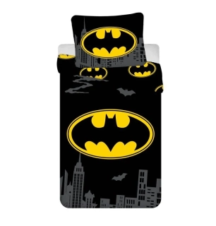 JERRY FABRICS Povlečení Batman The Emblem Bavlna, 140/200, 70/90 cm