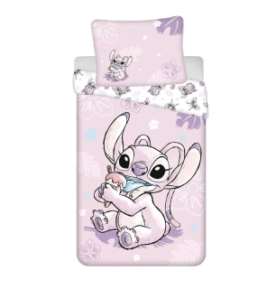 JERRY FABRICS Povlečení Lilo and Stitch Ice cream Bavlna, 140/200, 70/90 cm
