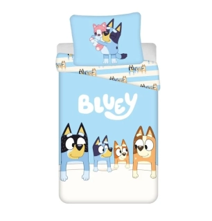 JERRY FABRICS Povlečení Bluey Bavlna, 140/200, 70/90 cm