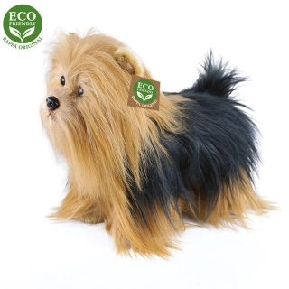 Rappa Plyšový jorkšír stojící 30 cm ECO-FRIENDLY