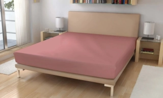 Polášek Jersey prostěradlo Bavlna 150g/m2, 90/200 Šeříková cm
