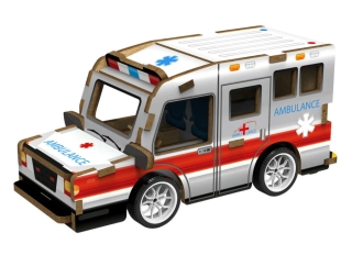 2Kids Toys 3D dřevěná skládačka Sanitka