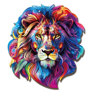 2Kids Toys Dřevěné puzzle Lev