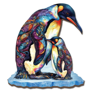 2Kids Toys Dřevěné puzzle Tučňáci