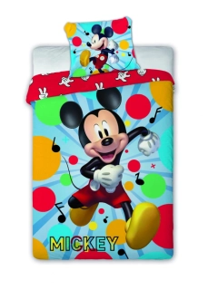 FARO Povlečení Mickey Happy Bavlna, 140/200, 70/90 cm