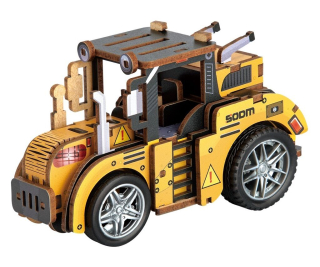 2Kids Toys 3D dřevěná skládačka Traktor