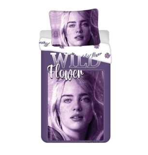JERRY FABRICS Povlečení Billie Eilish Bavlna, 140/200, 70/90 cm