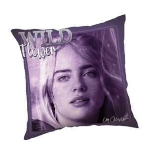 JERRY FABRICS Polštářek Billie Eilish  Polyester, 40/40 cm