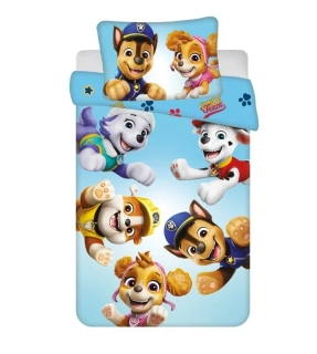 JERRY FABRICS Povlečení do postýlky Paw Patrol PP650 baby Bavlna, 100/135, 40/60 cm