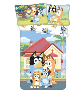 JERRY FABRICS Povlečení do postýlky Bluey 061 baby Bavlna, 100/135, 40/60 cm
