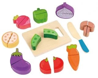2Kids Toys Dřevěná zelenina na krájení